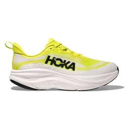neon hoka citrus neon white