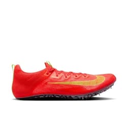 bright crimson washed coral-lime blast