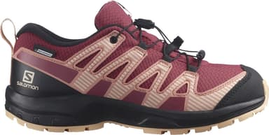 Salomon XA Pro v8 ClimaSalomon Waterproof Unisex - earth red black almond cream
