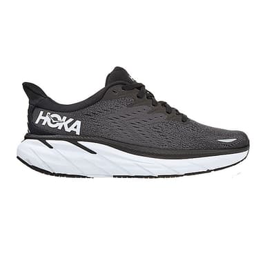 HOKA Clifton 8 Women - bwht black white