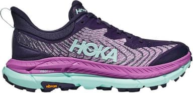 Hoka One One Terrengsko Mafate Speed 4 Women - night sky orchid flower