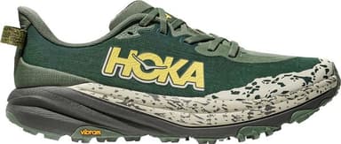 Hoka One One Terrengsko Speedgoat 6 Wide Men - fern asphalt grey