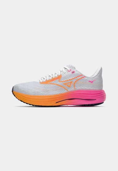 Mizuno WAVE RIDER 29 HANABI Unisex - white tang orange pink tetra