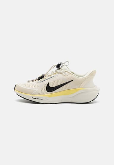 Nike PEGASUS EASYON Women - pale ivory black soft yellow light bone sail white