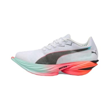 Puma Fast-R Nitro Elite 3 Joggesko - puma white-glowing red-mint melt