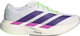 white purple green