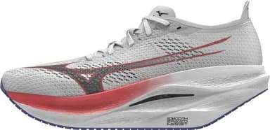 Mizuno Wave Rebellion Pro 3 U - white baritone blue fiery coral 2