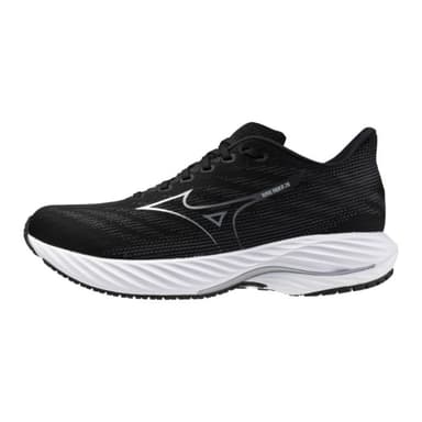 Mizuno Wave Rider 28 Wide - black silver ebony