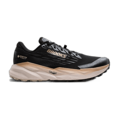Brooks Cascadia 19 GORE-TEX - black beige gold
