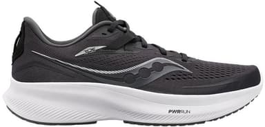 Saucony Ride 15 Wide - black white