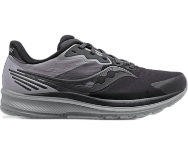 Saucony Ride 14 Runshield - black gravel noir