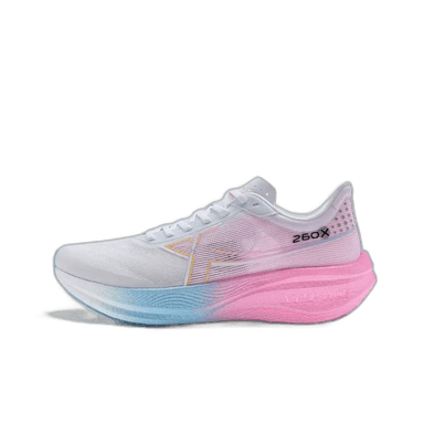 Xtep 260x - sail white fluorescent cherry pink