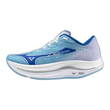 Mizuno Wave Rebellion Flash 2 - blue white