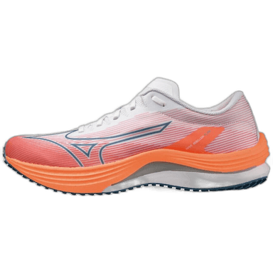 Mizuno Wave Rebellion Flash - white orange
