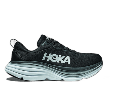 Hoka BONDI 8 WIDE BWHT/BLACK / WHITE - black white