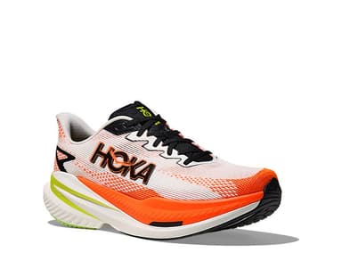 Hoka M MACH X 3 - white neon tangerine