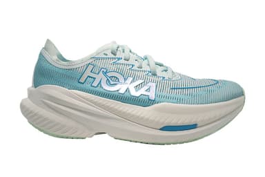 Hoka W MACH X 2 SNOW MELT - snow melt blue spark