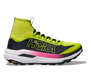 Hoka M TECTON X 3 - neon hoka citrus black