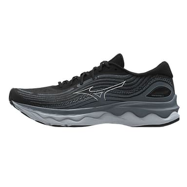 Mizuno Wave Skyrise 4 - black white stormy weather