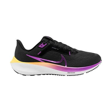 Nike Pegasus 40 - black hyper violet-laser orange-white