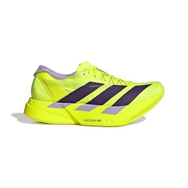 Adidas ADIZERO ADIOS PRO 4 SYELLO/AURPLU/POWPLU - yellow blue plum