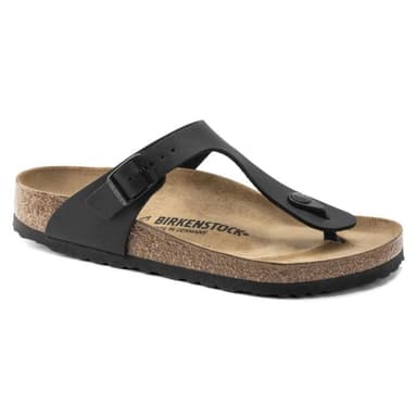 Birkenstock Gizeh Regular Birko-Flor - black