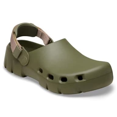 Birkenstock Birki Flow Regular TEX EVA - khaki gray taupe