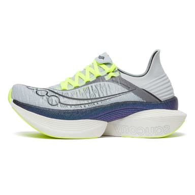 Saucony Endorphin Elite 2 - gray purple volt