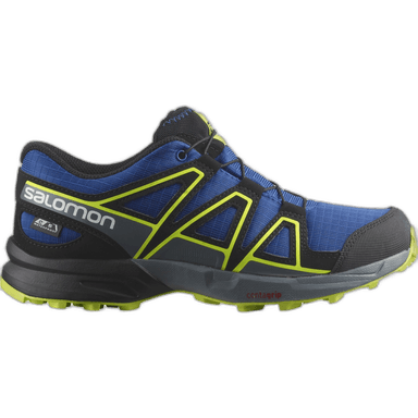 Salomon Speedcross Climasalomon™ Waterproof - nautical blue black acid lime