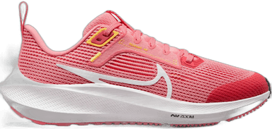 Nike Air Zoom Pegasus 40 Junior - coral chalk white citron pulse