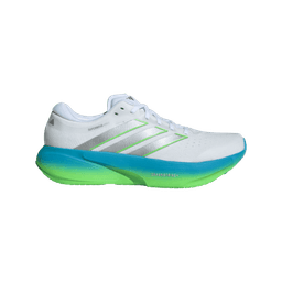 white blue green