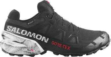 Salomon Speedcross 6 GORE-TEX 20 Years - black white fiery red