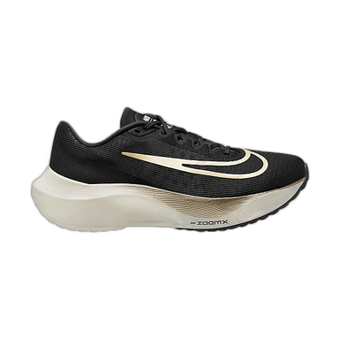 Nike Zoom Fly 5 - black mtlc gold grain-sail