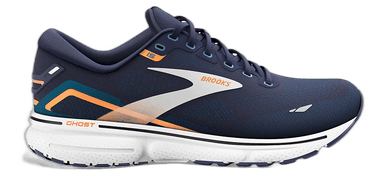 Brooks Ghost 15 - 439 peacoat blue orange pop