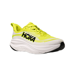 neon hoka citrus neon white