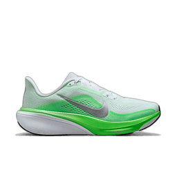 white metallic silver-green strike