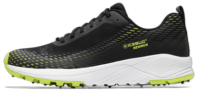 Icebug NewRun BUGrip - a black poison