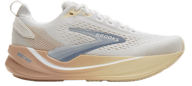 Brooks Ghost Max 4 - white rose rutabaga