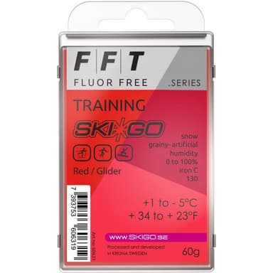 SKIGO FFT Red Glider - red