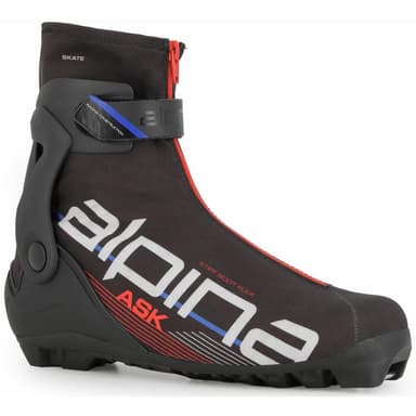 ALPINA ASK skøyteskisko - black red blue