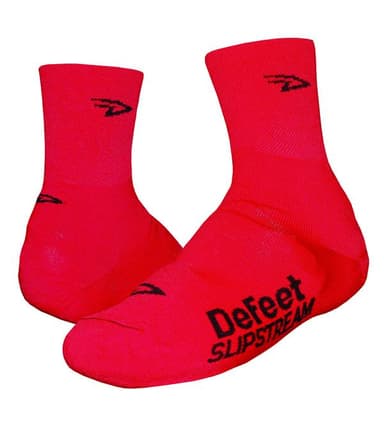 DEFEET Slipstream 4" Skotrekk - red