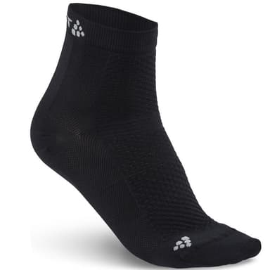 CRAFT Cool Mid Løpesokk - black