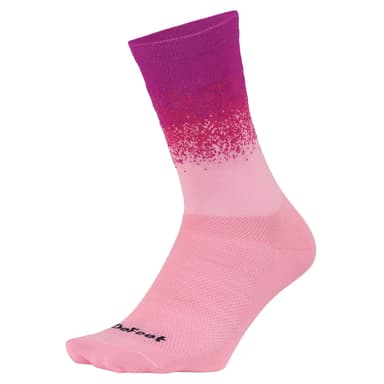 DEFEET Aireator 6" Barnstormer Ombre - raspberry pink