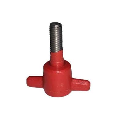 NELO Skrue Kort (L-profil/crosspiece) - red