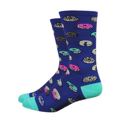 DEFEET Aireator 6" Doughnut - light navy celeste