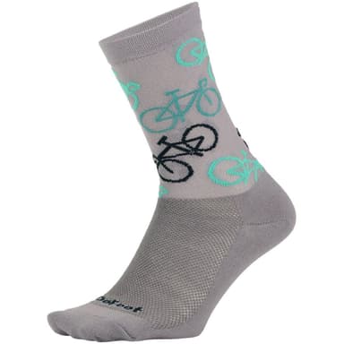 DEFEET Aireator 6" Pixel Bike - grey