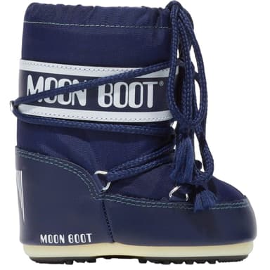 MOON BOOT Icon Mini Nylon Vinterstøvel - 002 blue