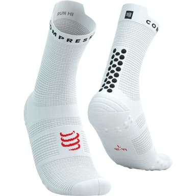 COMPRESSPORT Pro Racing V4.0 Run High - white black