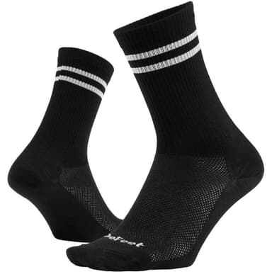 DEFEET Aireator 6" All Star Classic Ribbed Crew - black