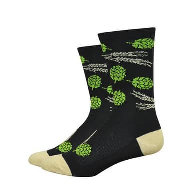 DEFEET Aireator 6" Hops And Barley - black beige